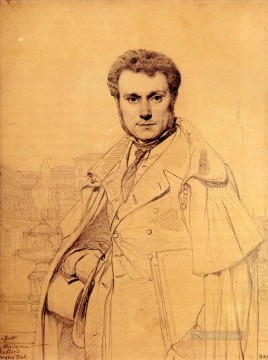 classical Canvas - Victor Baltard Neoclassical Jean Auguste Dominique Ingres